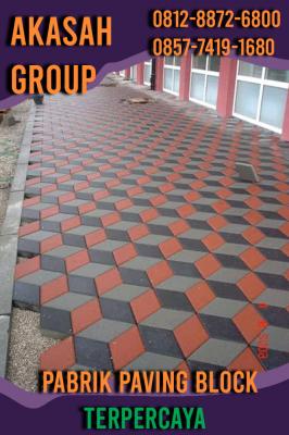 Pabrik Produsen Jasa Pemasangan Paving Block Conblock 3 Tiga Dimensi Berkualitas Harga Murah